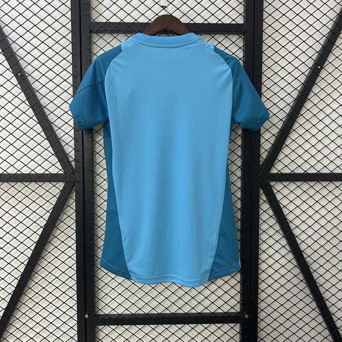 Women 2025-2026 Flamengo Blue Soccer Jersey Lady Football Shirt
