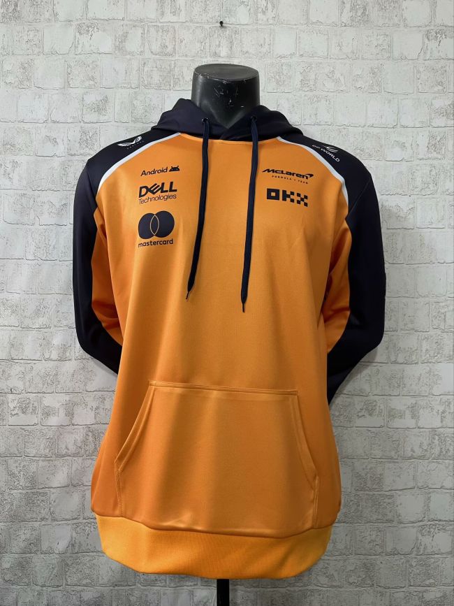 2025 Mercedes Yellow Hoody Racing Hoodie