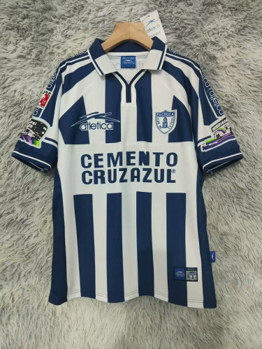 Retro Jersey 1999 Pachuca Home Soccer Jersey Vintage Football Shirt