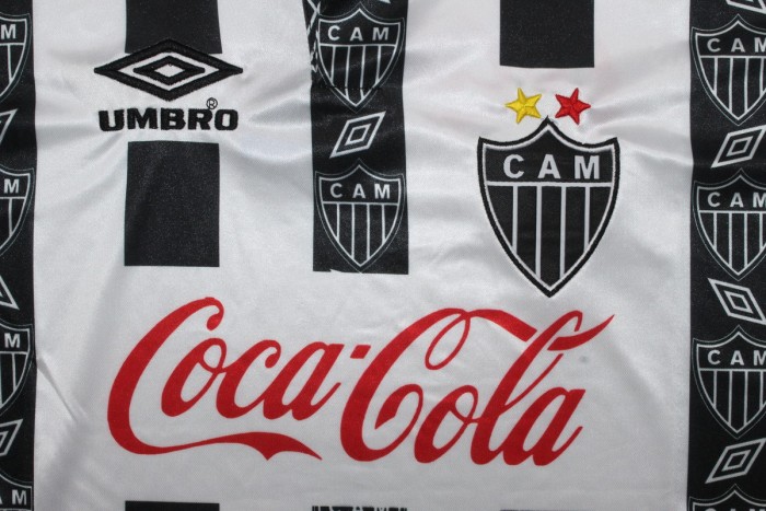Retro Jersey 1995 Atletico Mineiro Home Soccer Jersey Vintage Football Shirt