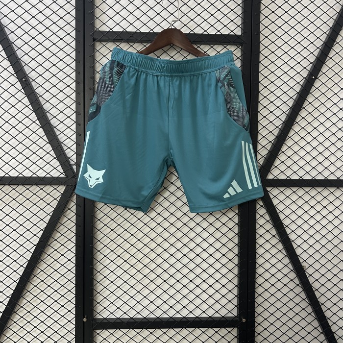 Fan Version 2025-2026 Cruzeiro Green Soccer Training Shorts Football Shorts