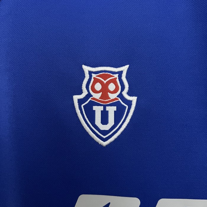 Women 2025-2026 Club Universidad de Chile Home Soccer Jersey Lady Football Shirt