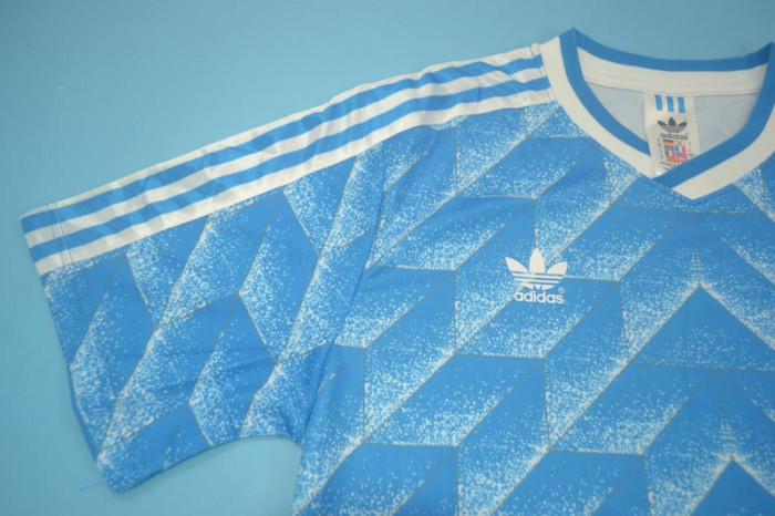Retro Jersey 1988 Netherlands GULLIT 10 Away Blue Soccer Jersey Vintage Holland Football Shirt