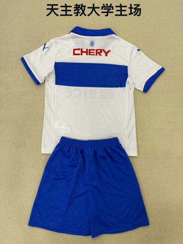 Adult Uniform 2025-2026 Catholic University Home Soccer Jersey Shorts Universidad Catolica Football Kit