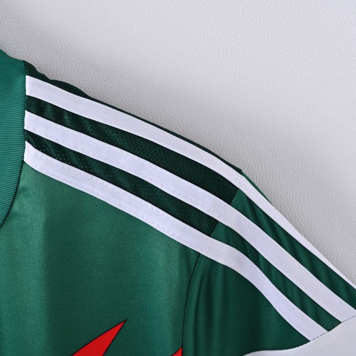 Retro Camisetas de Futbol 2014 Mexico Home Soccer Jersey Vintage Football Shirt
