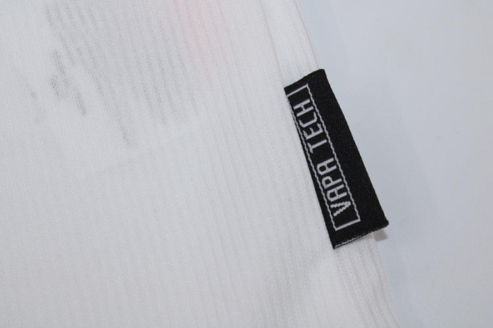 with UCL Patch Retro Jersey Long Sleeve 2000-2001 Manchester United Away White Soccer Jersey