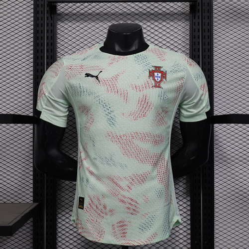 Player Version 2025 Portugal Soccer Training Jersey Football Pre-match Shirt