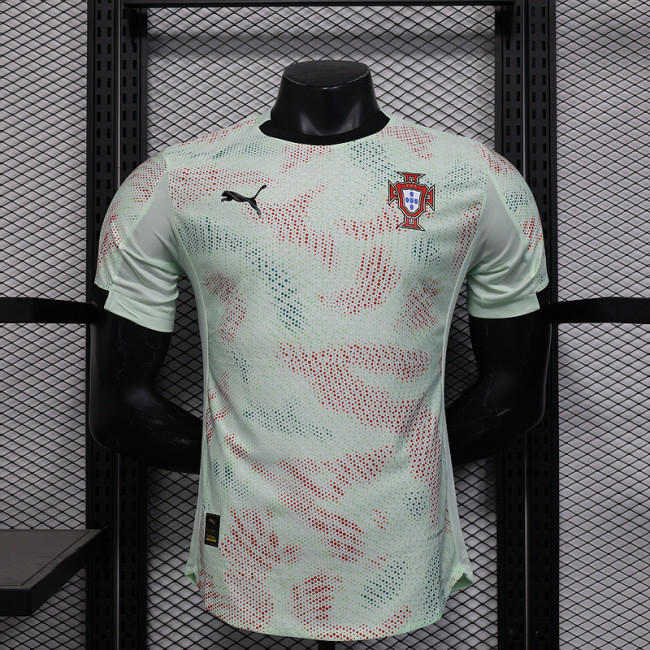 Player Version 2025 Portugal Soccer Training Jersey Football Pre-match Shirt
