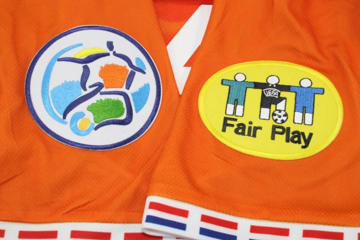 with Patch Retro Jersey 1996 Netherlands SEEDORF 4 Home Soccer Jersey Vintage Holland Football Shirt