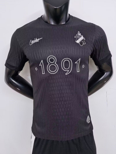 Player Version 2025-2026 AIK Sonina Black Soccer Jersey Football Shirt