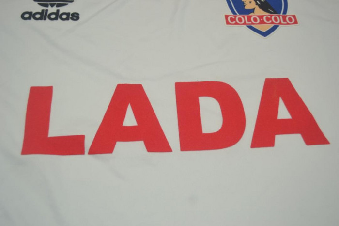 Retro Jersey 1991 Colo-colo ANGEL 23 Home Soccer Jersey Vintage Football Shirt