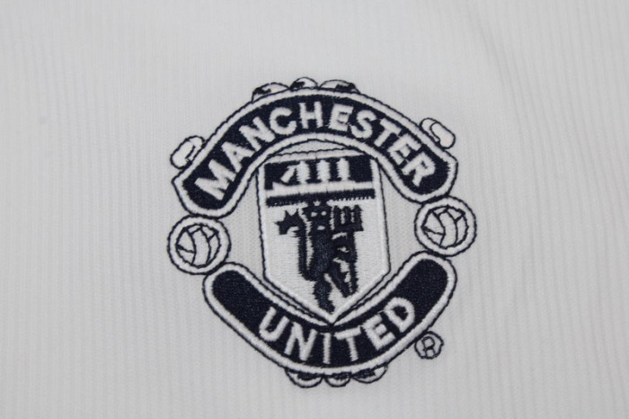 Retro Jersey 2000-2001 Manchester United BECKHAM 7 Away Soccer Jersey With Man Utd Vintage Football Shirt
