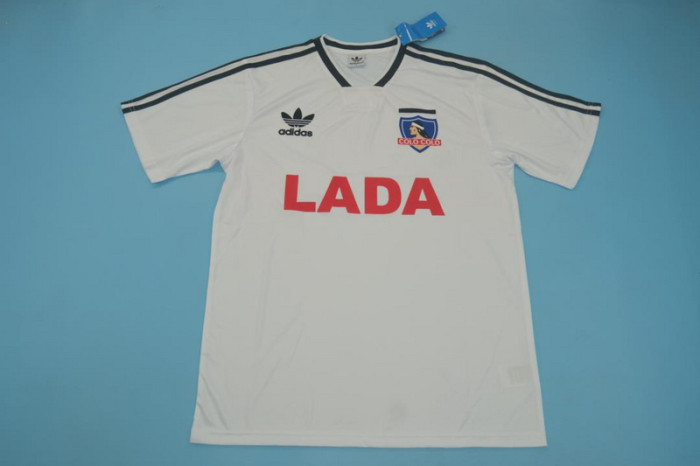 Retro Jersey 1991 Colo-colo ANGEL 23 Home Soccer Jersey Vintage Football Shirt