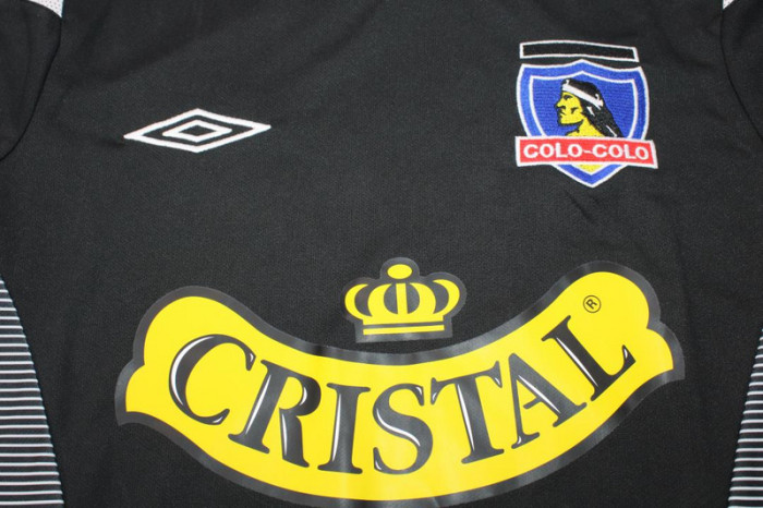 Retro Jersey 2006 Colo-Colo FERNANDEZ 14 Away Black Soccer Jersey Vintage Football Shirt