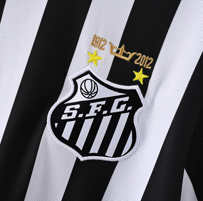 Retro Jersey 2012-2013 Santos Away Soccer Jersey Vintage Football Shirt