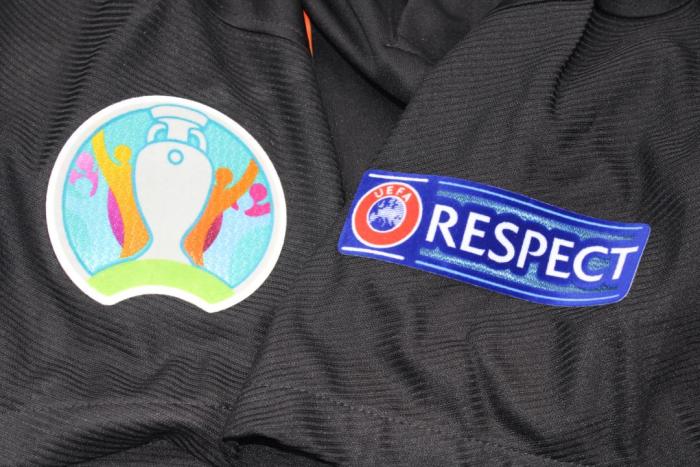 with Euro 2020 Patch Retro Jersey 2020 Netherlands MEMPHIS 10 Away Black Soccer Jersey Vintage Holland Football Shirt