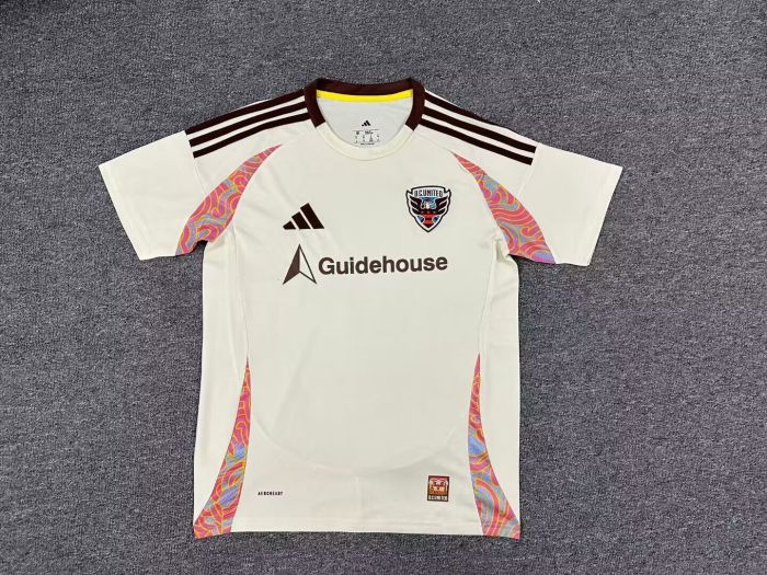 Fans Version 2025-2026 D.C. United Home Soccer Jersey Football Shirt