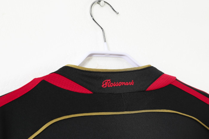 Retro Jersey 2006-2007 AC Milan Third Away Black Soccer Jersey Vintage Football Shirt