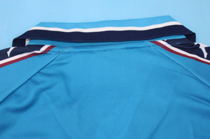 Retro Jersey 1998-1999 Manchester City Home Soccer Jersey Vintage Football Shirt