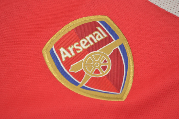 with Golden EPL Patch Retro Jersey 2002-2003 Arsenal Home Soccer Jersey Red Vintage Football Shirt