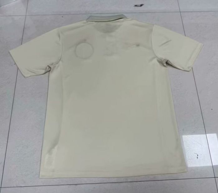 Fan Version 2025-2026 Palmeiras Light Yellow Soccer Polo Football Polo