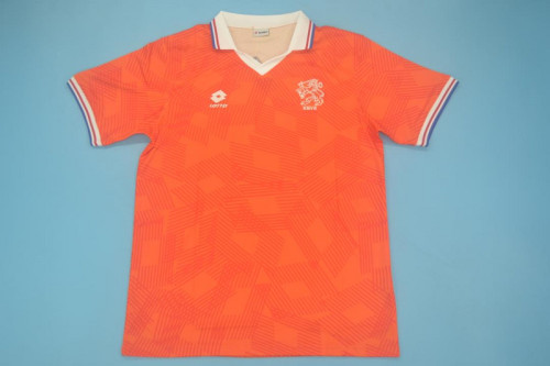 Retro Jersey 1991 Netherlands Home Soccer Jersey Vintage Holland Football Shirt
