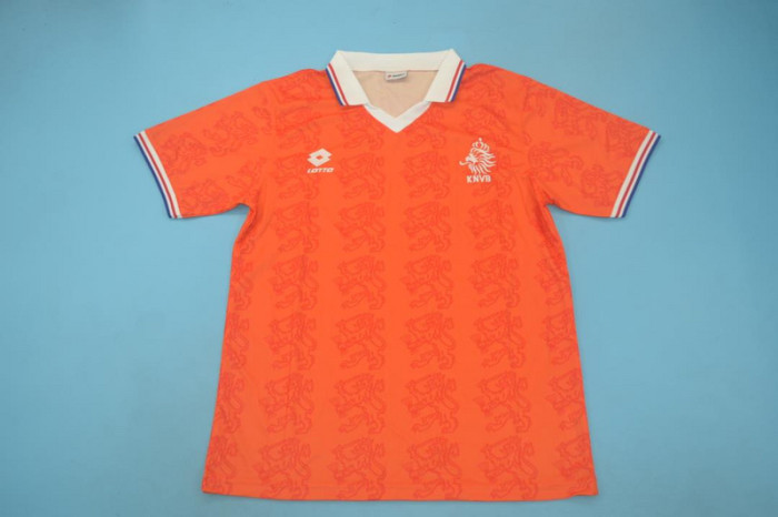 Retro Jersey 1985 Netherlands Home Orange Soccer Jersey Vintage Holland Football Shirt