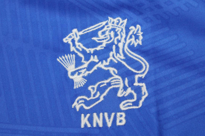 Retro Jersey 1991 Netherlands Away Blue Soccer Jersey Vintage Holland Football Shirt