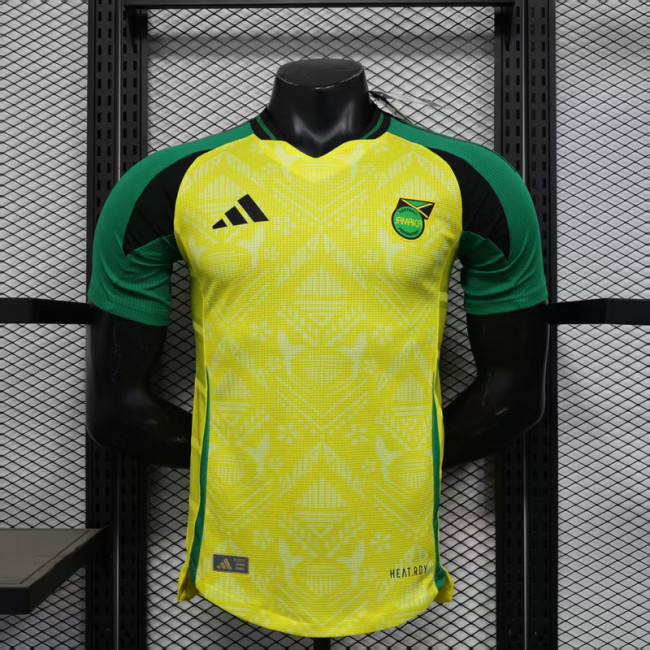 Player Version 2025 Jamaica Home Soccer Jersey Football Shirt