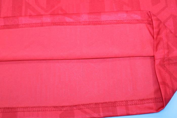 Retro Jersey Long Sleeve 1992-1994 Manchester United Home Soccer Jersey Vintage Football Shirt