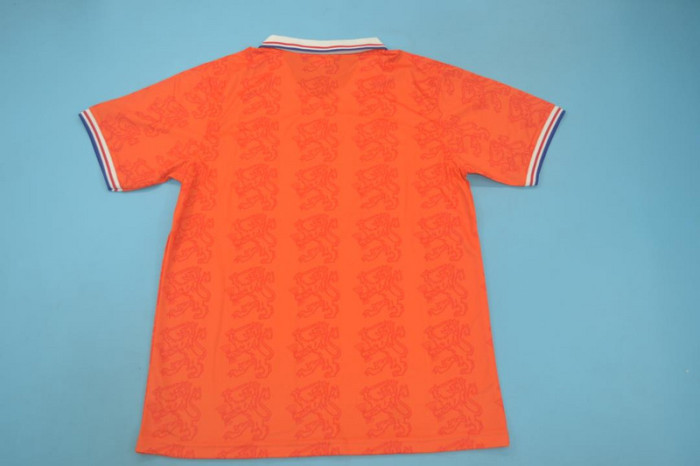 Retro Jersey 1985 Netherlands Home Orange Soccer Jersey Vintage Holland Football Shirt
