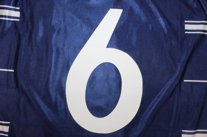 Retro Jersey 1998-1999 Real Madrid REDONDO 6 Third Away Dark Blue Soccer Jersey Vintage Football Shirt