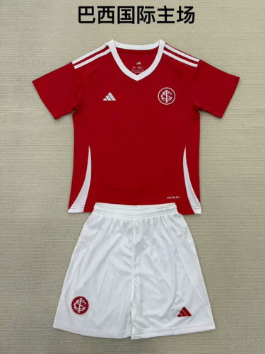 Adult Uniform 2025-2026 Sport Club Internacional Home Soccer Jersey Shorts Men's Football Kit