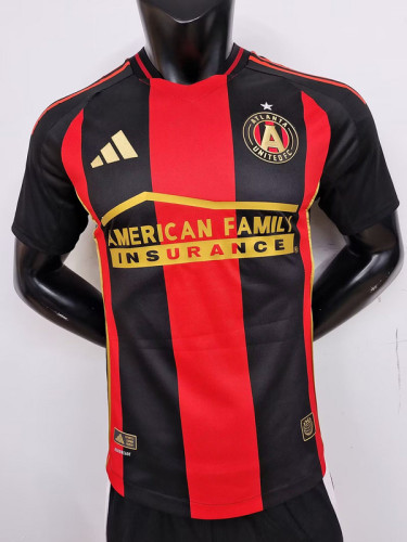 Player Version 2025-2026 Atlanta United Home Soccer Jersey Football Shirt