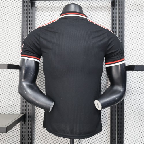 Player Version 2025-2026 Manchester United Black Special Edition Soccer Jersey Man United Football Shirt
