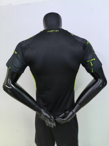 Player Version 2025-2026 The Columbus Crew Away Black Soccer Jersey Football Shirt