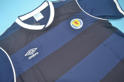 Retro Jersey 1986 Scotland Home Soccer Jersey Vintage Football Shirt