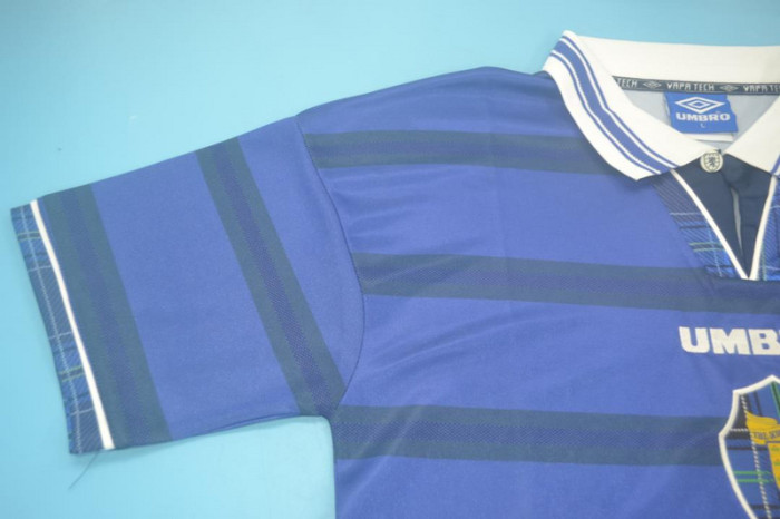 Retro Jersey 1998-2000 Scotland Home Soccer Jersey Vintage Football Shirt