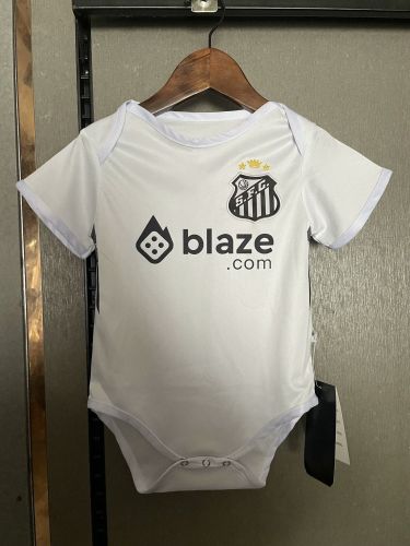 Baby Cloth 2025 Santos Home Soccer Jersey Baby Onesies