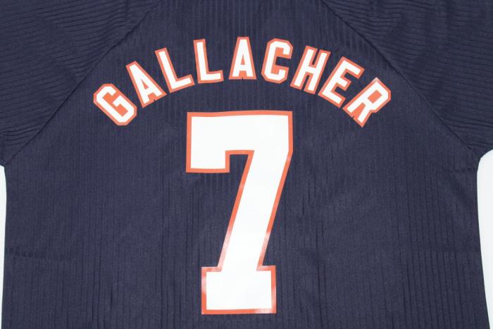 Retro Jersey 1996-1998 Scotland GALLACHER 7 Home Dark Blue Soccer Jersey Vintage Football Shirt