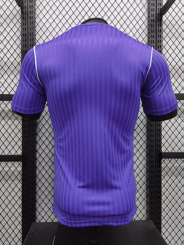 Retro Model Player Version Real Madrid 2025-2026 Purple Soccer Jersey Real Football Shirt