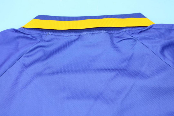Retro Jersey 1994-1995 Juventus 17 Away Blue Soccer Jersey Vintage Football Shirt