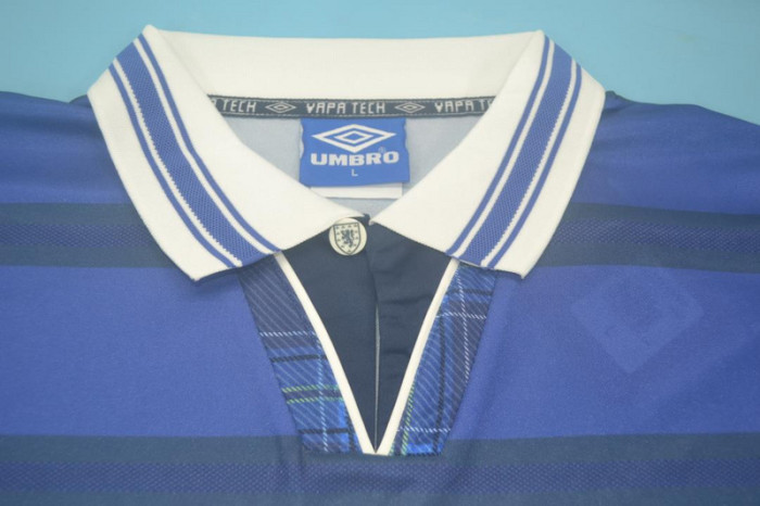 Retro Jersey 1998-2000 Scotland Home Soccer Jersey Vintage Football Shirt