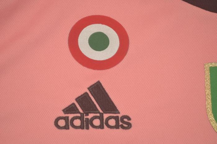 with Coppa Italia+Scudetto+UCL Patch Retro Jersey 2015-2016 Juventus Away Pink Soccer Jersey Vintage Football Shirt