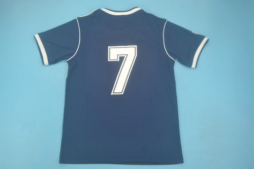 Retro Jersey 1986 Scotland 7 Home Soccer Jersey Vintage Football Shirt