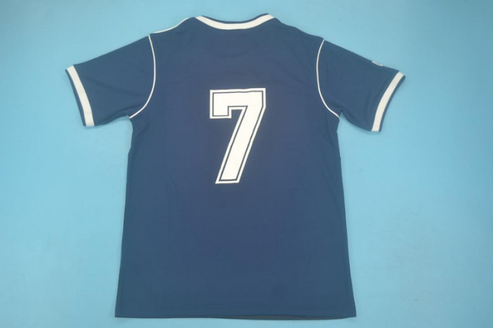 Retro Jersey 1986 Scotland 7 Home Soccer Jersey Vintage Football Shirt