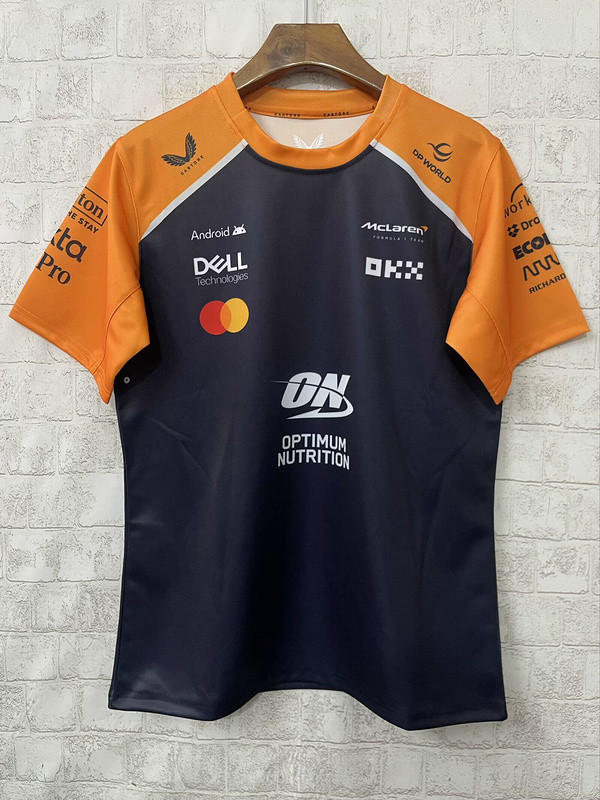 2025 Maclaren Dark Blue Shirt Racing Jersey