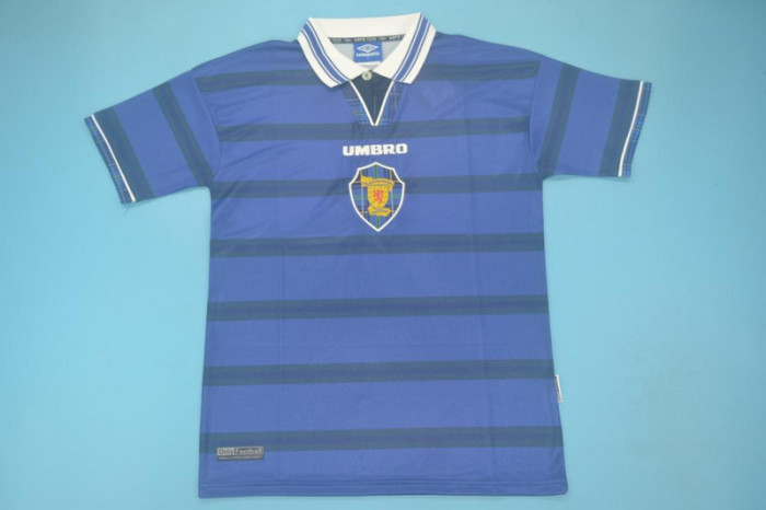 Retro Jersey 1998-2000 Scotland Home Soccer Jersey Vintage Football Shirt