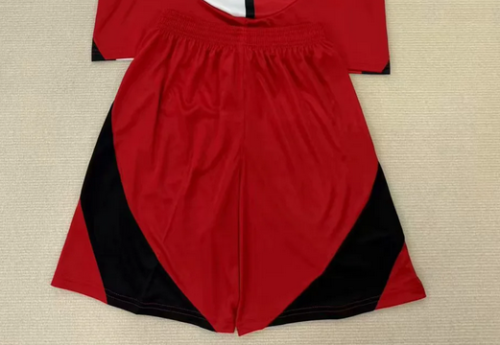 Fan Version 2025-2026 River Plate Third Away Red Soccer Shorts Football Shorts