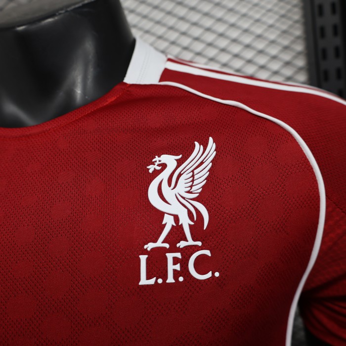 Player Version 2025-2026 Liverpool Home Soccer Jersey Football Shirt